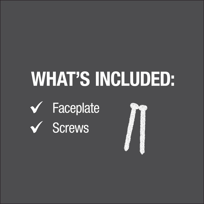 Oatey 39261 Louvered Faceplate For Aav Box