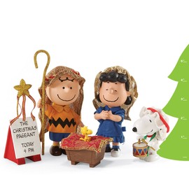 Department 56 Peanuts The Christmas Pageant Figurine Set