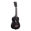 Kala KA-15 Series Black Satin Mahogany Ukulele with Rosewood Fingerboard,