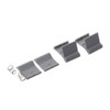 Trailer RV Camper A&E Awning Slider Catch Kit, Gray ABS