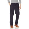 Smith's Workwear mens Fleece Lined Cargo Canvas Pants, Dark Navy,