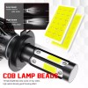 CHUSYYRAY 2PC H7 LED Headlight Bulbs For Yamaha YZF-R6 2003-15