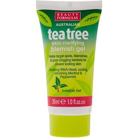 3 x Tea Tree Skin Clarifying Blemish Gel Formulas for Beauty - 30ml