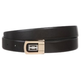 beltiscool Men's 1 1/8" Black Cut-To-Fit One-Size-Fits-All Plain Leather Belt