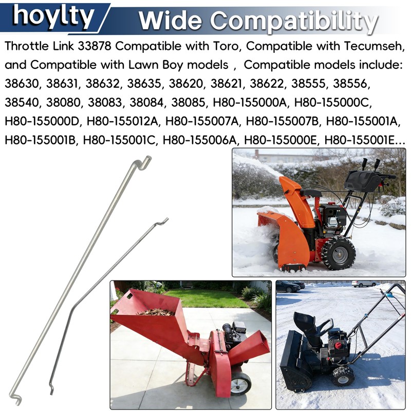 hoylty 33878 Throttle Link and 34667 Governor Linkage Compatible with
