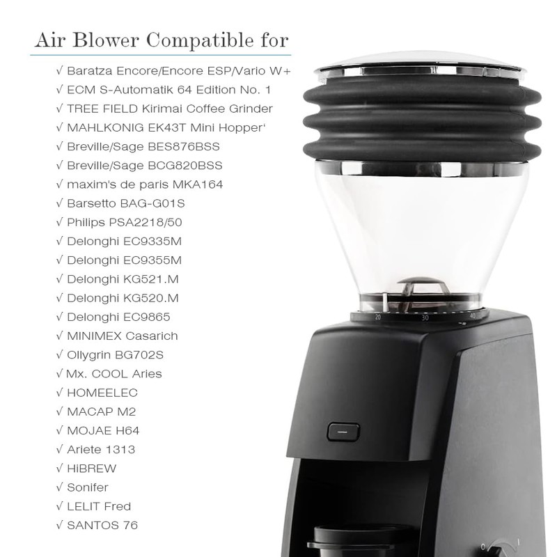 CAFEMASY Silicone Coffee Hopper Bellow Compatible for Baratza Encore ESP