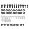 Extended Fender Flares Mud Flaps Compatible with Polaris RZR S