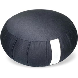 Zazen Cushion, Zazen, Zabuton, Seiza Cushion, Agura Meditation, Zazen Cushion, Zafu, Zafu, Zafu, Zafu, Zafu, Zabuton, Made in Japan (Black (Cotton Cloth), L Size (33cm))