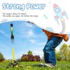 YZIMNRE Kids Rocket Launcher Toy, Air-Powered Foam Rocket Launcher with