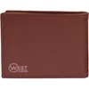 West clever Genuine Men's Leather Wallet, RFID Protection, Seven Card