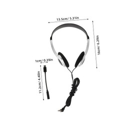 Tofficu Wired Headphones for Students Compatible with Computers Tablets Phones Travel Friendly Headset with Inline Controls for Classroom Library Use