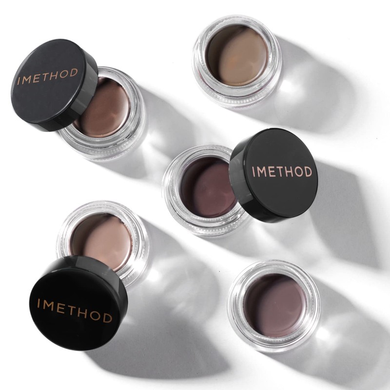 iMethod Eyebrow Pomade for Eye Brow Stamp Stencil Kit, Eyebrow