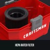 Craftsman 47121600 Wet/Dry Red Corded Portable Vacuum Cleaner