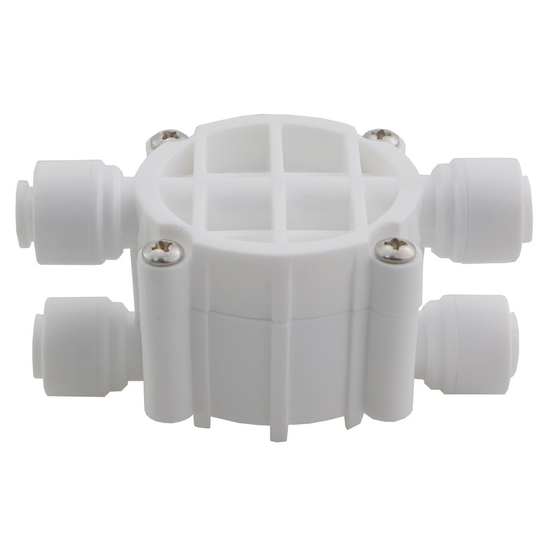 CChiai 1/4 Inch White Plastic Quick Connect Water System Automatic