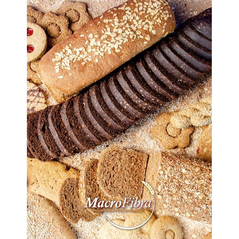 Macrofibra Integral Galleta Oblea Tostis de Salvado Vainilla - Sin