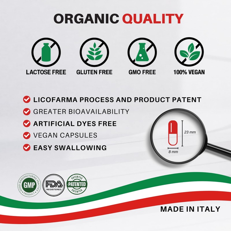 Organic Lycopene | Antioxidant Natural Supplement | with Organic Lycopene