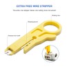 Yellow Wire Stripper, IDC Insertion Tool, UTP Cable Cutter, Wire