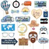 Accessori per foto da viaggio, 23 pezzi, decorazione a tema