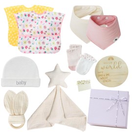 NoriNori Baby Gift Box Set – Unisex Cute and Practical Newborn Gift Perfect for Boys and Girls Ideal Baby Shower or Birth Gift Soft and Safe Essentials for New Parents