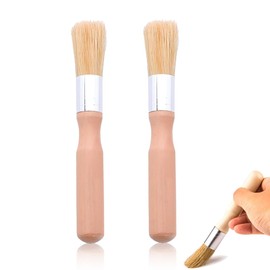 COYUN Pack of 2 Barista Brushes, Vegan Cleaning Brush, Coffee Brush, Barista Accessories, Effective Cleaning of Portafilters, Espresso Machines and Coffee Grinders