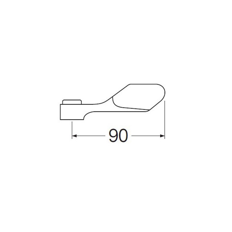 SANEI PR230F-S One-touch Lever One-Touch Operation, Includes 4 Adapters