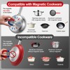 Portable Induction Cooktop, 2500W Commercial Countertop Single Burner