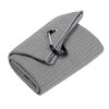2pcs FUNNTY (Black and Gray) Golf Towel,23.6 x 15.7inch,2 in