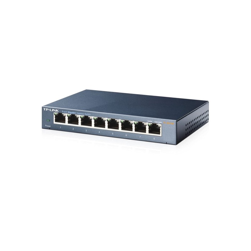 TP-LINK TLSG108 Desktop-Switch mit 8 Ports