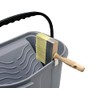 ROLLINGDOG Limewash Brush - 5.5" Deck Stain Brush Wood Handle