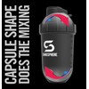 SHAKESPHERE Tumbler STEEL: Insulated Protein Shaker Bottle Keeps Hot Drinks