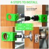 RKK 1-3/8" - 1-3/4" Door Lock Installation Kit Door Hole