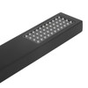 Handheld Shower Head, G1/2 Flat Square Shape Shower Head Hand‑Held