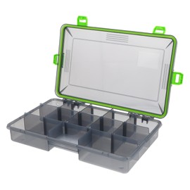 GANAZONO Multifunctional Fishing Bait Box Durable Tackle Storage Case with Dividers for Organizing Fishing Accessories Compact and Convenient for Bait Protection