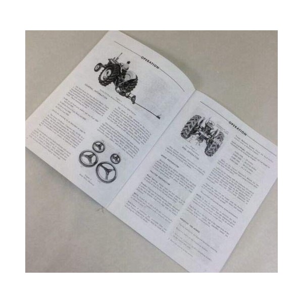 AgPubs Operators Parts Manual Set for Ford Series 515 Rear