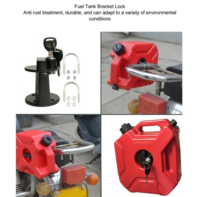 Fuel Oil Tank Bracket Lock Prevent Leakage Anti Theft Rustproof