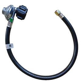 For Weber Grill Regulator and Hose Kit Replacement,Compatible with Weber Spirit II (2017-2019), Genesis II 210-400 Series, Silver/Gold/Platinum Models,Propane Gas Regulator with Hose for Weber Grills