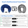Kunyi's Travel Pillow You Stuff with Clothes As Carry-On Luggage