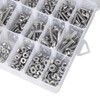 Farady 700Pcs Bolts and Nuts Assortment Kit #4-40#6-32#8-32#10-24 Slotted Phillips