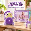 Kids Pottery Wheel with Clay, Arts and Crafts Kit for