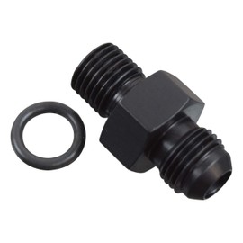 ICT Billet Transmission Adapter Fitting -6AN Flare Black 6 an TH400 TH350 4l60E 4l80E 700r4 LS1 LM7 LR4 LQ4 LS6 L59 LQ9 LM4 L33 LS2 LH6 L92 L76 LY2 LY5 LY6 LS3 F06ANPS14