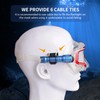 ORCATORCH D560 Mini Scuba Dive Light Headlamp 650 Lumen Mask