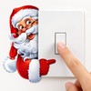 Christmas Wall Sticker for Switch & Wall Decor – Self-Adhesive