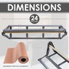 West Palm Brands Paper Roll Cutter, Holder & Dispenser for