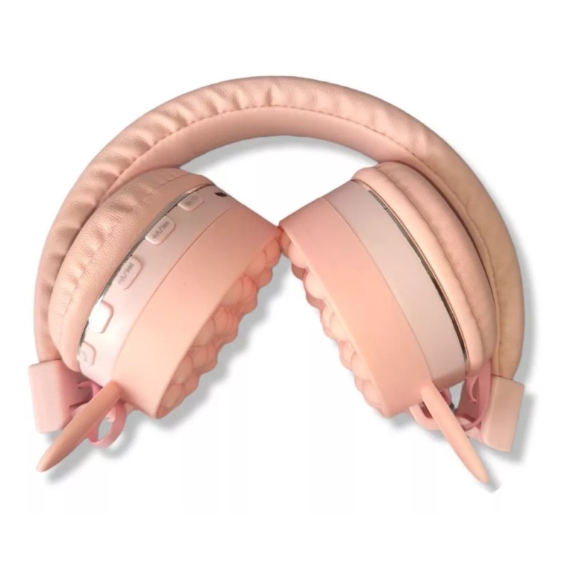 Maíz Audifonos Bluetooth Diadema Conejo Orejas Kawaii Pop It