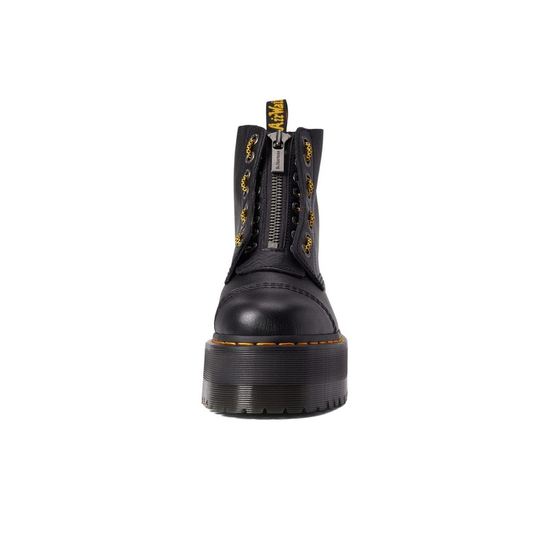 Dr. Martens Women's Sinclair Max Boots, Black Pisa, 8