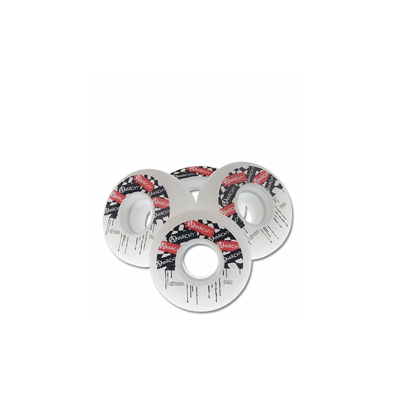 Anarchy ANC100 Wheels, Unisex Adult, White, 57