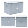 MOJECTO Extra Large Tall Hard Stemware Storage Box (20x15.5x13.2 In).