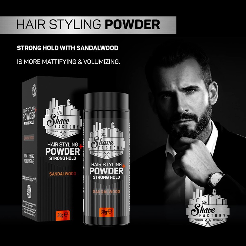 The Shave Factory Hair Styling Series (Powder Wax New Value,