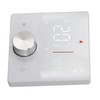 Smart Digital Thermostat 5A AC 95‑240V IP20 White Adjustable Backlight