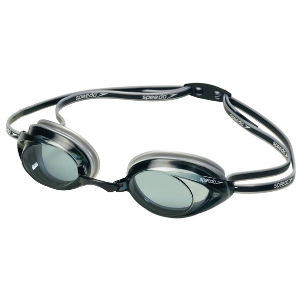 Speedo Unisex-Adult Swim Goggles Vanquisher 2.0,Smoke